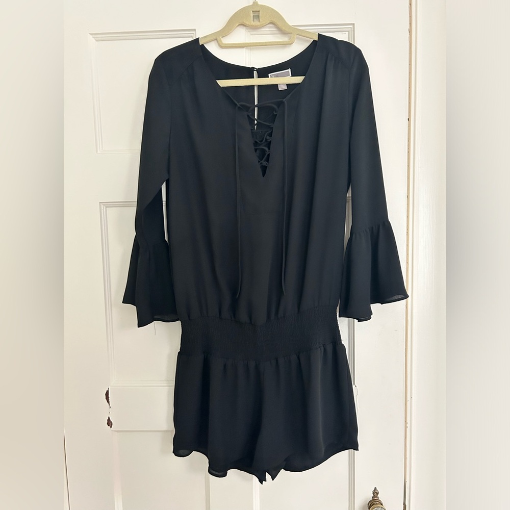 Black Women's Romper